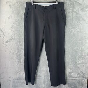 FootJoy Golf Pants Mens 32x30 Black Stretch Performance Athletic Fit Slacks